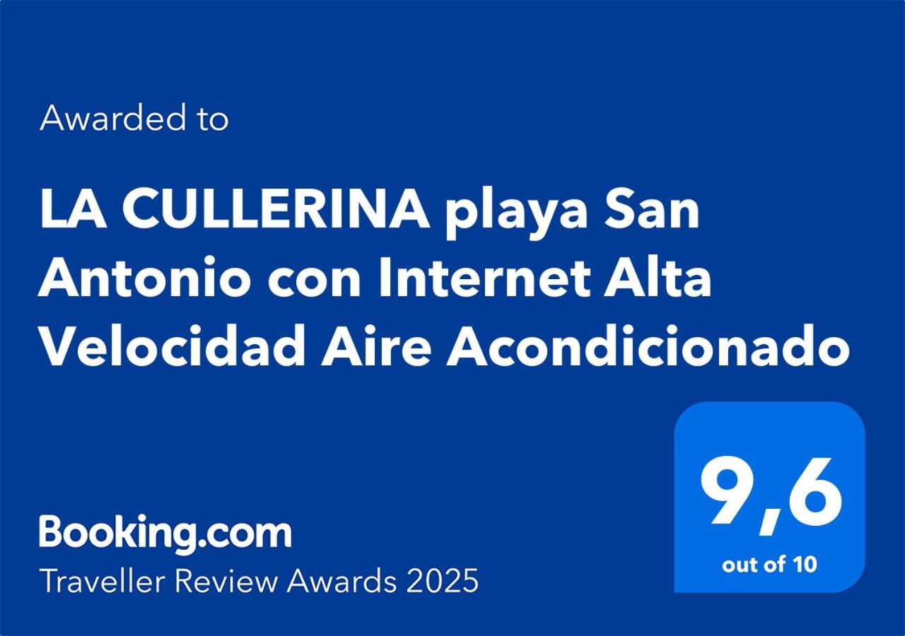 Апартаменты La Cullerina Playa San Antonio Con Internet Alta Velocidad Aire Acondicionado Кульера Экстерьер фото